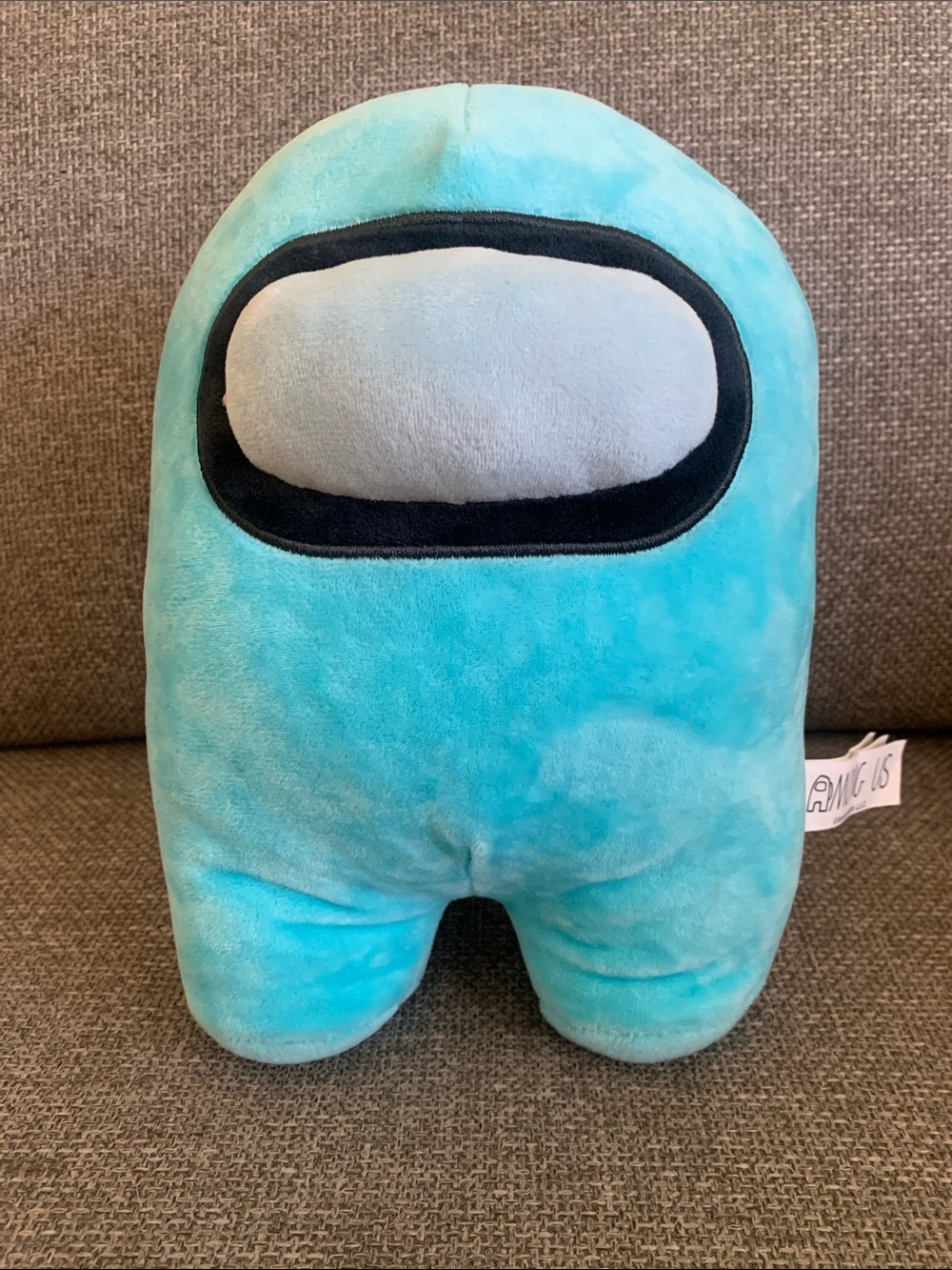 Toikido Among Us Innersloth Alien Aqua Blue Stuffed Animal Plush Toy